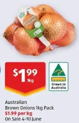 ALDI Australian Brown Onions offer