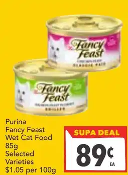 Supa Valu Purina Fancy Feast Wet Cat Food offer