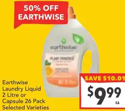 Supa Valu Earthwise Laundry Liquid offer