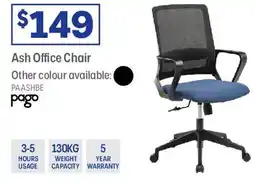 Officeworks pago Ash Office Chair offer