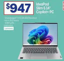 Officeworks Lenovo IdeaPad Slim 5 14" Copilot+ PC offer