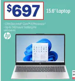 Officeworks hp 15.6" Laptop offer