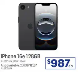 Officeworks iPhone 16e 128GB offer