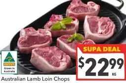Supa Valu Australian Lamb Loin Chops offer