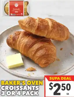 Supa Valu Baker's oven croissants offer