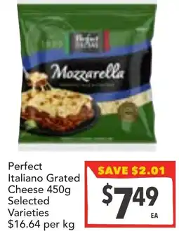 Supa Valu Perfect Italiano Grated Cheese offer