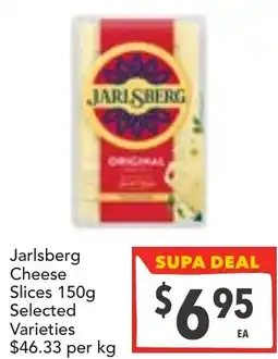 Supa Valu Jarlsberg Cheese Slices offer