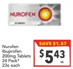 Supa Valu Nurofen Ibuprofen offer