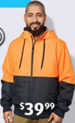 ALDI Men's Hi-Vis Jacket offer