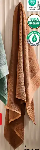 ALDI Organic Cotton Bath Sheet offer