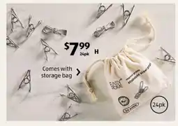 ALDI Marine Grade Stainless Steel Pegs 24pk offer