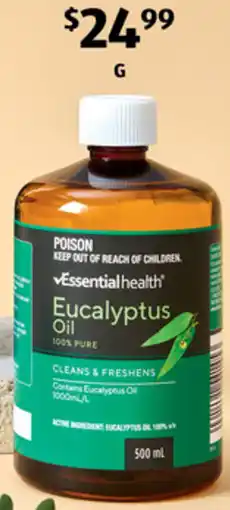 ALDI Eucalyptus Oil offer