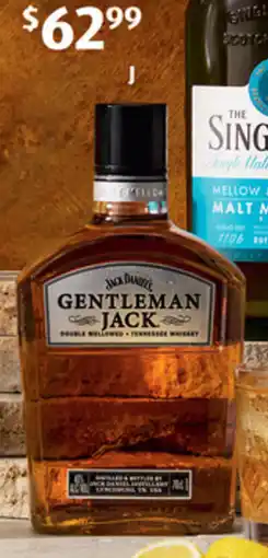 ALDI Gentleman Jack Tennessee Whiskey offer