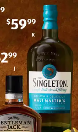 ALDI The Singleton Malt Master's Selection Single Malt Scotch Whisky offer