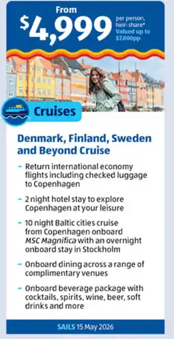 ALDI Denmark, Finland, Sweden and Beyond Cruise offer