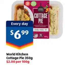 ALDI World Kitchen Cottage Pie offer