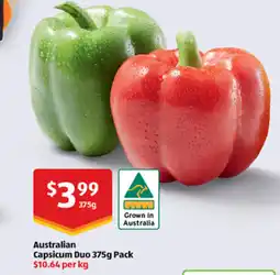 ALDI Capsicum Duo offer