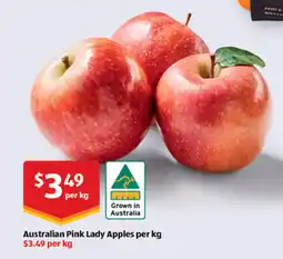 ALDI Australian Pink Lady Apples offer
