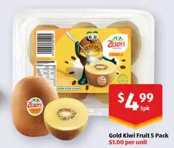ALDI Gold Kiwi Fruit 5 Pack offer