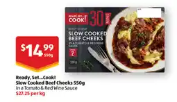 ALDI Ready, Set...Cook! Slow Cooked Beef Cheeks offer