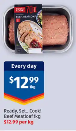 ALDI Ready, Set...Cook! Beef Meatloaf offer