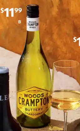ALDI Woods Crampton Buttery Chardonnay 2024 offer