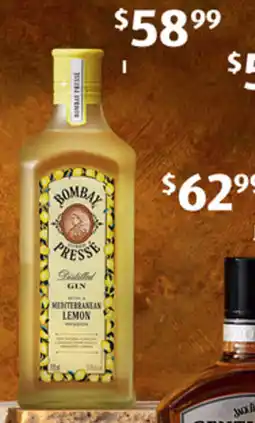 ALDI Bombay Citron Presse' Gin offer