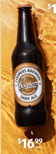 ALDI Coopers Dark Ale offer