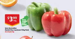 ALDI West Australian Market Buy Capsicum offer
