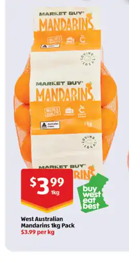 ALDI West Australian Mandarins offer