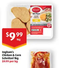 ALDI Ingham's Chicken & Corn Schnitzel offer