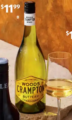 ALDI Woods Crampton Buttery Chardonnay 2024 offer