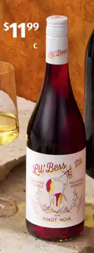 ALDI Lil'Bess Chillable Pinot Noir 2024 offer