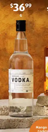 ALDI Inventum Distilling Vanilla Vodka offer