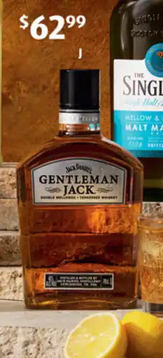 ALDI Gentleman Jack Tennessee Whiskey offer