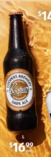 ALDI Coopers Dark Ale offer