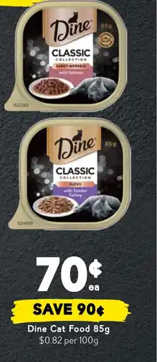 Drakes Dine Cat Food offer