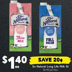 Drakes So Natural Long Life Milk offer