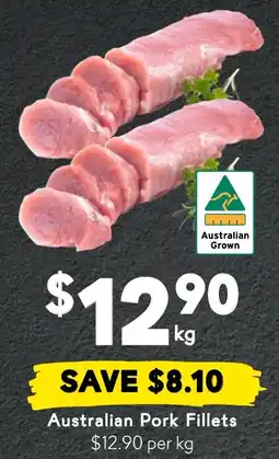 Drakes Australian Pork Fillets offer