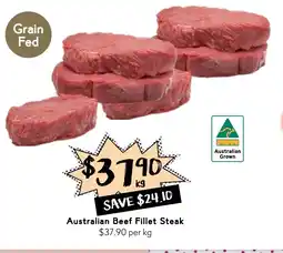 Drakes Australian Beef Fillet Steak offer