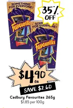 Drakes Cadbury Favourites offer