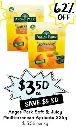 Drakes Angas Park Soft & Juicy Mediterranean Apricots offer