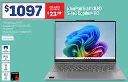 Officeworks Lenovo IdeaPad 5 14" OLED offer