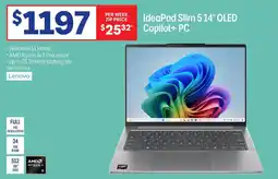 Officeworks Lenovo IdeaPad Slim 5 14" OLED offer