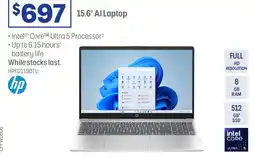 Officeworks hp 15.6" Al Laptop offer
