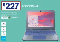 Officeworks Lenovo 11" Chromebook offer