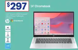 Officeworks hp 14" Chromebook offer