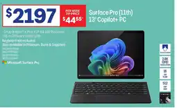 Officeworks Microsoft Surface Pro Surface Pro (11th) offer