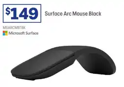 Officeworks Microsoft Surface Arc Mouse Black offer