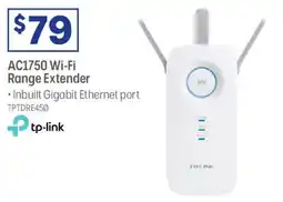 Officeworks tp-link AC1750 Wi-Fi Range Extender offer